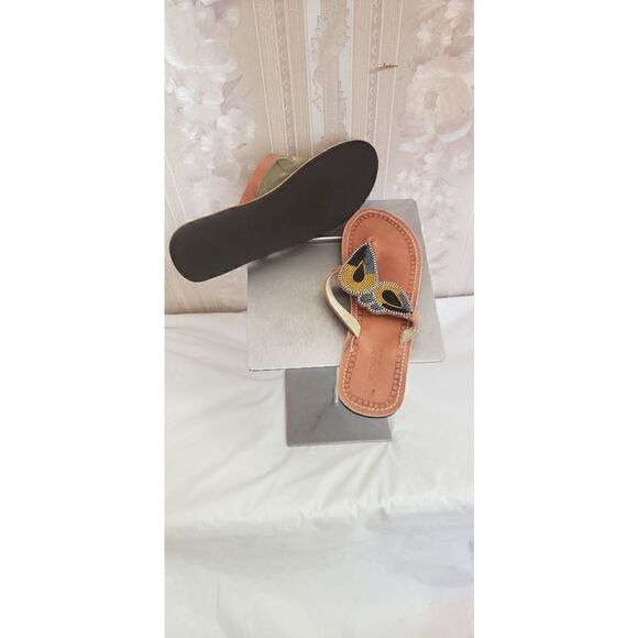 Flobabs Beaded Slippers    - Picture 1 of 6